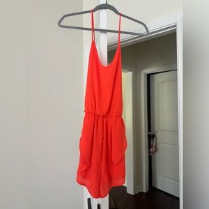 Medium orange romper